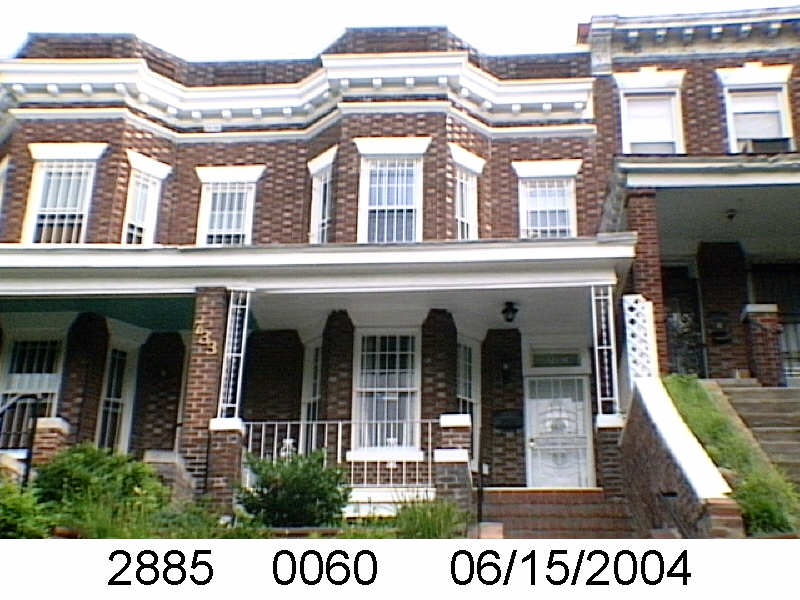 photo of 731 Fairmont St NW, Washington, DC in 2004.